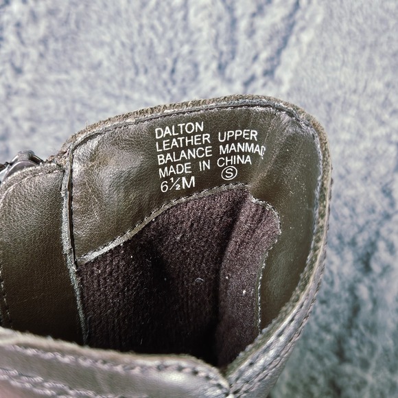 Vintage Y2K Mudd Chunky Heel Boots Womens 6.5M Brown Platform Shoes Grunge - Picture 8 of 9